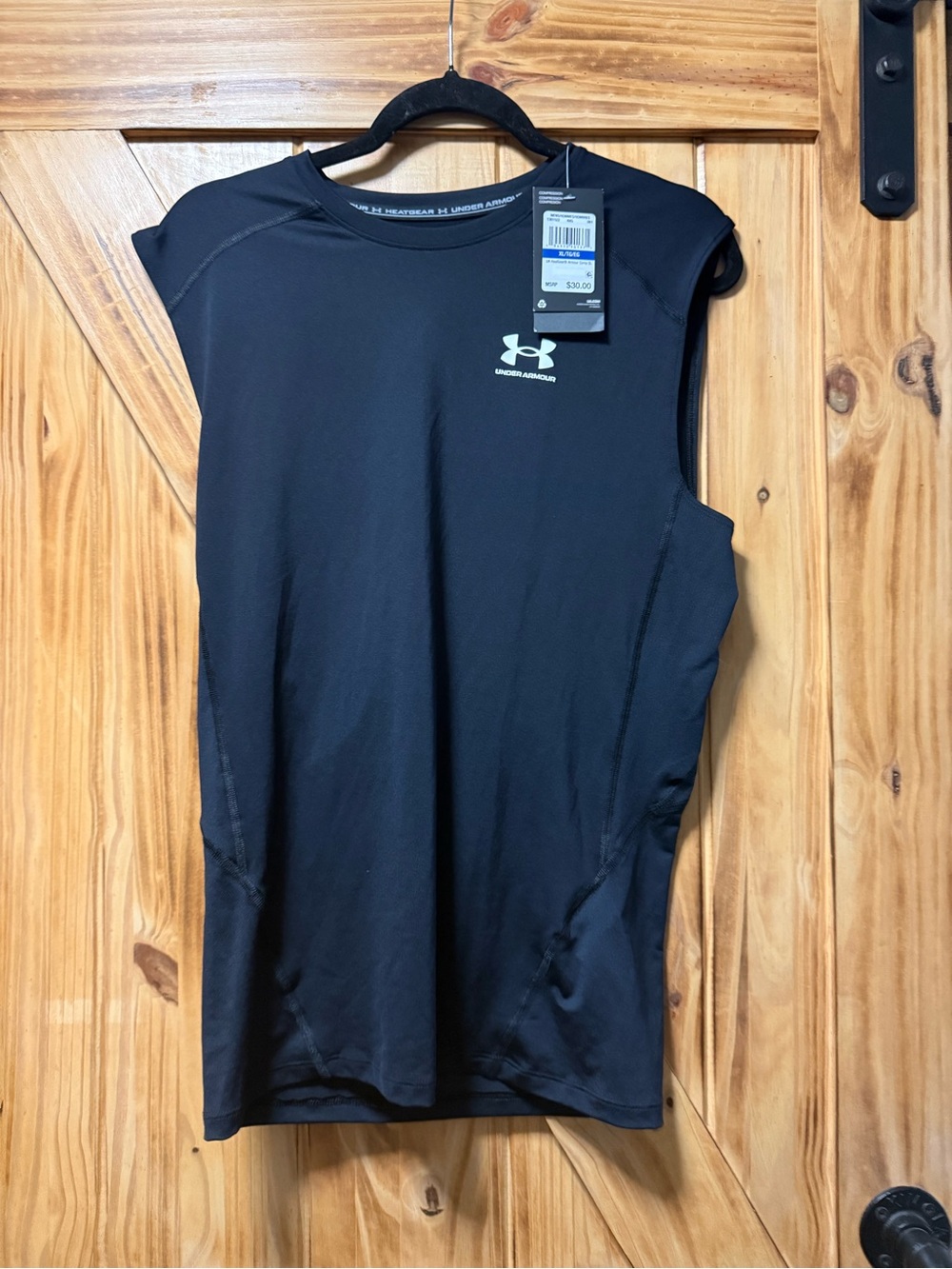 Under Armour Men’s Black Sleeveless Performance Tank
